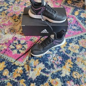 Adidas adizero ubersonic size 6 tennis shoes clay worn once